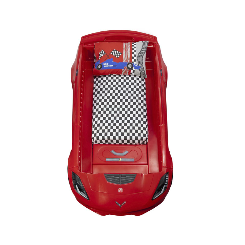 Step2 Corvette Twin Toddler Car Bed & Reviews Wayfair